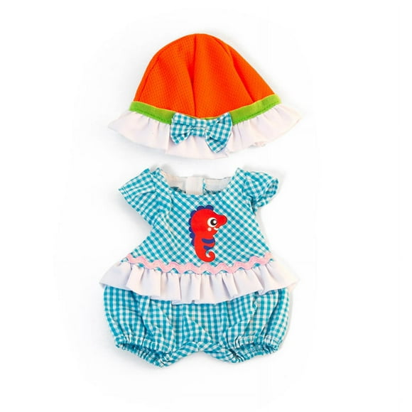 MINILAND EDUCATIONAL DOLL CLOTHES WARM WEATHER ROMPER/