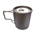 thumbnail image 1 of Mochilero de olla de titanio, taza de té de café, taza de agua de titanio, taza de té de titanio para 420ML, 1 of 9