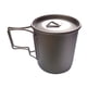 thumbnail image 1 of Olla de titanio para mochilero, taza de agua de titanio, botella, vajilla, té para acampar, taza de café para senderismo, senderismo, interior, exteri 420ML, 1 of 9