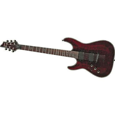Schecter Guitar Research C-1 Hellraiser Left-Handed Electric Guitar Black Cherry