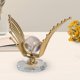 thumbnail image 1 of Figurita de bola esférica, adorno de escritorio, colección de figuritas decorativas creativas, estatua de arte del hierro para estantería, regalo de, 1 of 4