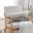 thumbnail image 5 of Home Soft Things Textured Velvet Pillow Covers (Set of 2), - Simply Taupe - 14" x 26", 5 of 6