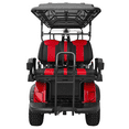 Luxury 6 Passenger Electric Cart, Lithium Battery, 48V 150AH, 40 Mile