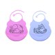 thumbnail image 1 of 2 Piezas De Baberos De Bebé Impermeables De Silicona Para Con Bolsillo Grande Enrollable Suave Macarena Babero impermeable para niños pequeños, 1 of 8
