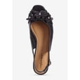 thumbnail image 5 of Comfortview Women's The Rider Leather-Like Slingback, 5 of 6