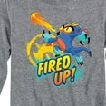thumbnail image 3 of Big Hero 6 - Fred Fired Up - Youth Long Sleeve Graphic T-Shirt, 3 of 5