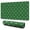 Green Christmas Snowflake, variant on Long Mouse Pads for Desk,Green Christmas Pattern Desk Mats on Top Of Desks, Desk Mouse Pad Extra Large with 3mm Non-Slip Base and Stitched Edge for Gaming,Office,Work,Home 31.5x11.8in