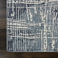 thumbnail image 6 of Nourison Urban Decor URD01 Blue/Cream Indoor Area Rug - 5'3 x 7'3, 6 of 8