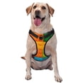 thumbnail image 1 of Kdxio Colorful Building Blocks Print No Pull Dog Harness Adjustable Reflective Oxford Easy Control Medium Large Dog Harness for Training and Everyday-Large, 1 of 6