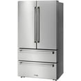thumbnail image 2 of Thor Kitchen Trf3602 36 Inches Wide 22.5 Cu. Ft. Energy Star Certified French Door Refrigerator, 2 of 4