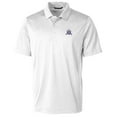thumbnail image 2 of Men's Cutter & Buck White Northwestern Wildcats Team Logo Big & Tall Prospect Textured Stretch Polo, 2 of 3