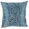 thumbnail image 2 of A&B Home 18"x18" Poly Silk Faux Pearl Embellished Pillow in Fuchsia T37642-FUSC, 2 of 3
