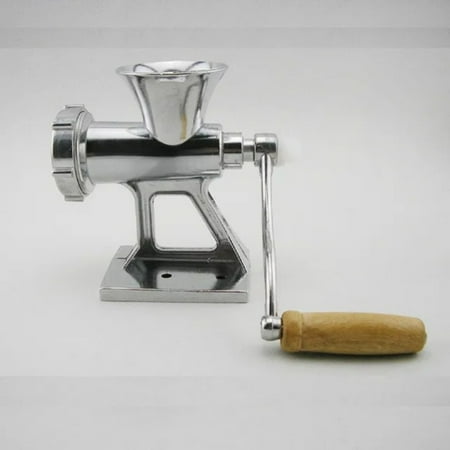

NZISNG High-Quality and Durable Multifunctional Manual Meat Grinder - Efficient Aluminum Alloy Handheld Sausage Enema - Easy-to-Use Kitchen Tool for Home - Versatile Machine for Chili Gri