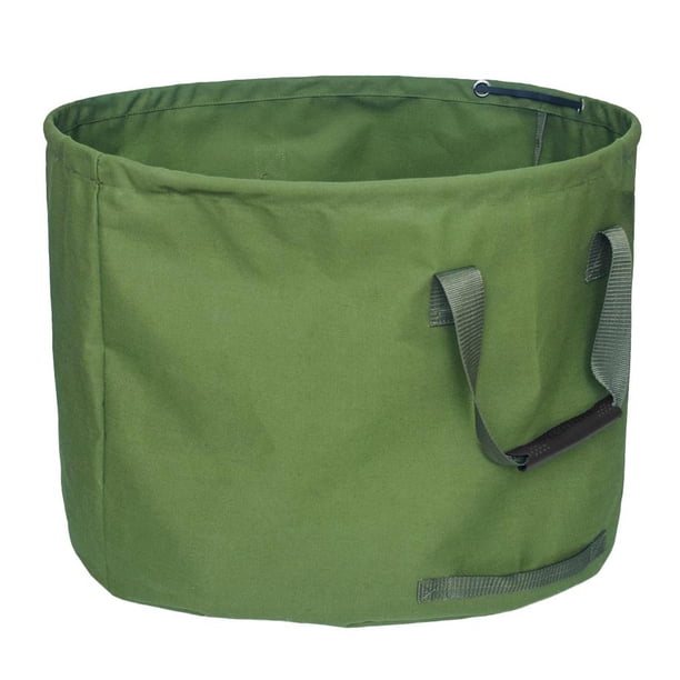 Bolsa para residuos de jardín, bolsa para hojas, reutilizable, profesional, para patio Verde