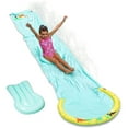 thumbnail image 1 of Hoovy Giant 16 Foot Kids Backyard Water Splash Slip and Slide Toy with Bodyboard, 1 of 5