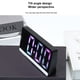 thumbnail image 5 of Venta Exclusiva, Reloj electrónico con espejo luminoso, despertador digital, mesa, silencioso, decoración de escritorio, reloj despertador electrónico para estudiantes, pantalla grande Akmoler, 5 of 9