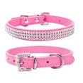 thumbnail image 2 of Fuchsia Pet Collar, Size L (14 - 16 Inches), Plain Weave Design - Plain Weave Construction, Lightweight, Breathable, Soft Texture, Easy To Clean - For Small Dogs, Medium Dogs,, 2 of 3