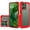 Red, variant on For Motorola Moto G Power 5G 2025 Ultimate CaseX Transparent Hybrid Case with Metal Buttons And Camera Edges - Light Purple