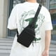 thumbnail image 1 of Fiudx Mochila Cruzada, Diseño Impermeable Multifunción, Correa de Hombro Ajustable, Práctico Orificio para Auriculares, Material Ligero y Duradero, Ideal para Viajes y Senderismo, Uso Diario, Tamaño, 1 of 6