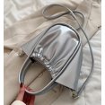 thumbnail image 4 of LinYooLi Soft Handbag for Women Fashion Ruched Basket Shoulder Bag Small Cute Soild Hobo Bag, 4 of 6