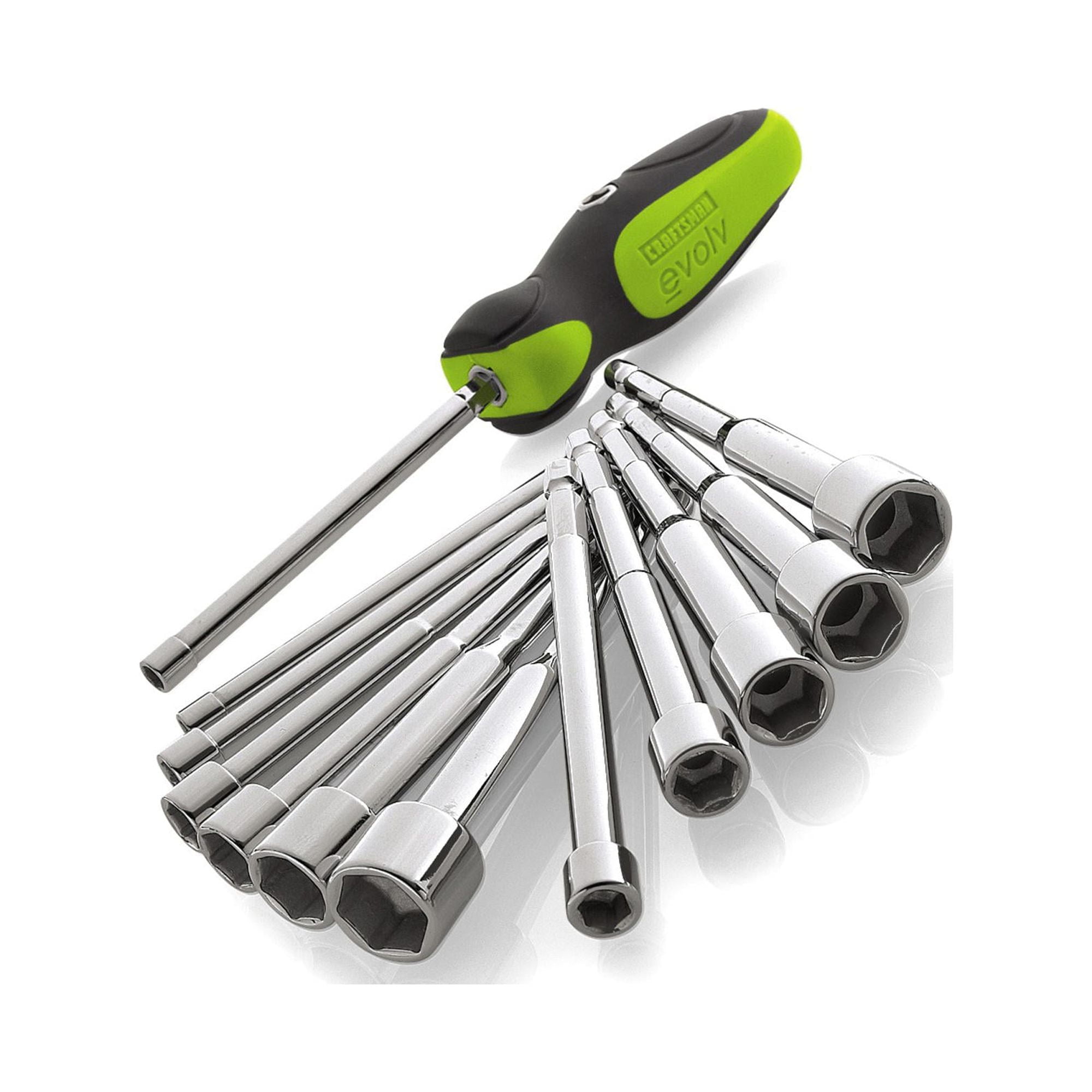 Craftsman Evolv 13 Piece Quick Fit Nut Driver Set with Case 9 14064