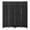 Black, variant on 4 Panel Room Dividers Foldable Privacy Screen Decorative Indoor Screen 6TF Wooden Office Dividers Partition Wall for Home, Office, Bedroom, Black