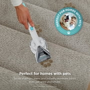 Shark StainStriker Portable Carpet, Upholstery & Area Rug Cleaner, Pet Friendly, Stain & Odor Remover, Perfect for Car Interiors, 3 Tools, PX201 White