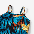 thumbnail image 3 of PatPat Family Matching Floral Panel T-shirt and Floral Ruched Drawstring Side Strap Dress Sets, 3 of 7