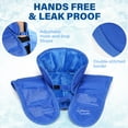 thumbnail image 4 of LotFancy Ice Pack for Neck Shoulder, Reusable Cold Compress Therapy for Injuries, Swelling, Strains, 4 of 7