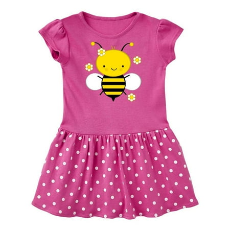 Honey Bee and Daisies Childs Infant Dress
