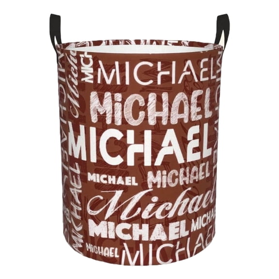 Personalized Laundry Basket, Dirty Clothes Hamper Storage Basket For Bathroom Bedrooms, Hamper For Home (E)