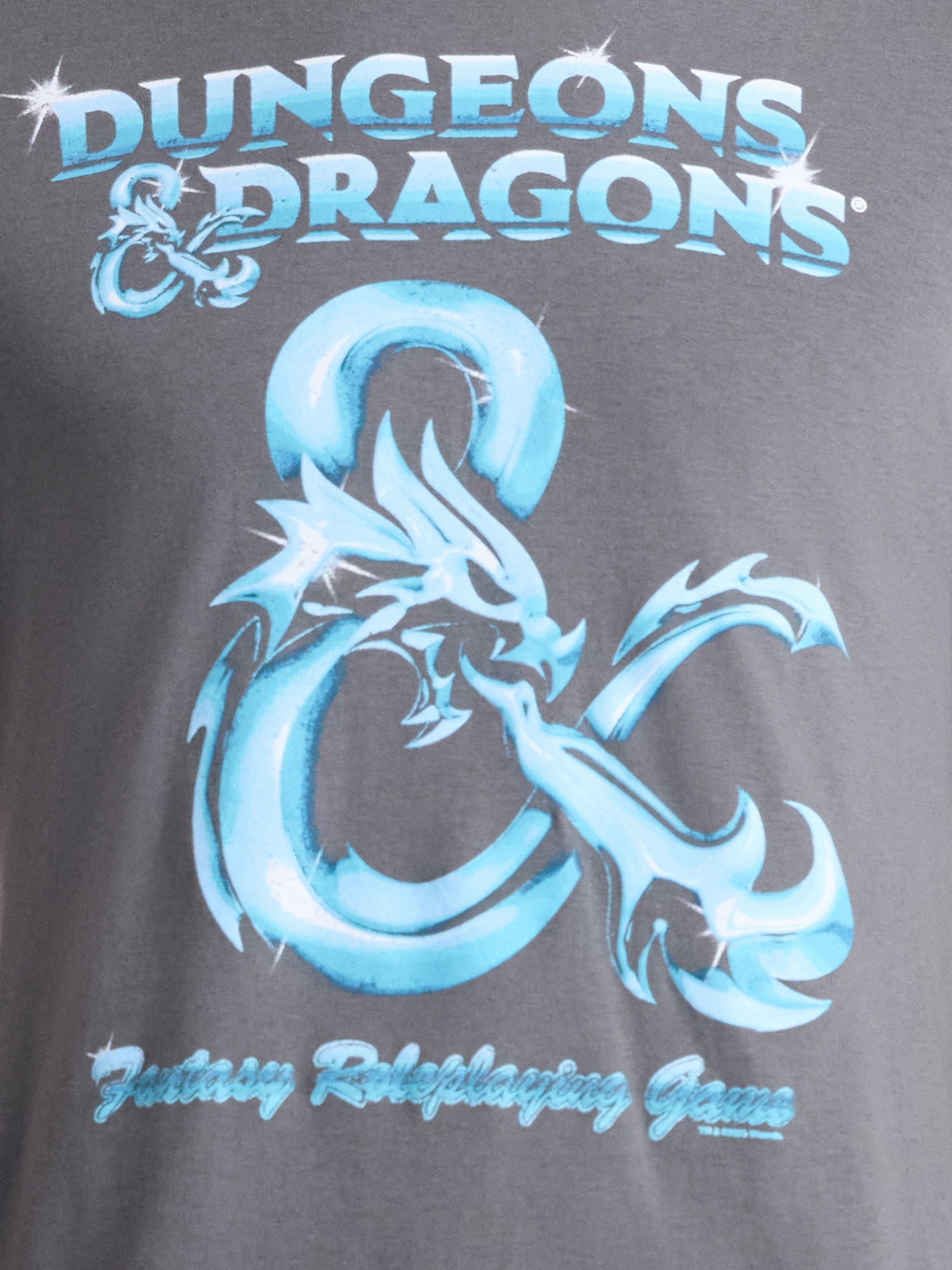 Dungeons and Dragons Men's and Big Men's Ampersand Graphic Tee, Sizes S-3XL