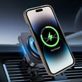 thumbnail image 5 of ELEHOLD Magnetic Ring Stand Case for iPhone 17 Pro Max Case, Luxury PU Leather Shockproof Non-Slip Magnetic Invisible Ring Stand Protective Phone Case for iPhone 17 Pro Max, Green, 5 of 11