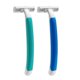 thumbnail image 5 of 50 piezas de afeitadoras desechables de alta calidad para la barba sensible, de doble hoja, para viajes en casa, para hombres y mujeres, 5 of 5