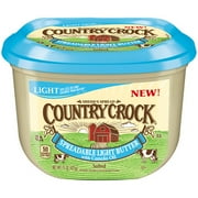 Country Crock light Canola Oil & Salted Spreadable Butter, 15 Oz.