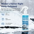 thumbnail image 2 of Windshield De-Icer Spray and Scraper Tool, Fast Acting Car Window Defroster for Ice Snow Removal (-40°C) 250ml, for Removing Snow Frost on Windows, Mirrors, Locks and Headlights (1 Pc), 2 of 8