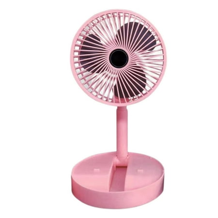 

kfiifum Fans Clearance Sales Today Deals Prime home Decor under 5 Telescopic Folding Fan 2024 New Portable USB Rechargeable Desk Fan For Travel Silent Stand Up Fan Wireless Folding Oscillating Compa