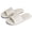 White, variant on Luxtrada Pillow Slippers Super Soft Quick Drying EVA Rubber-Plastic Slippers Sandals Non-Slip Open Toe Shower Shoes Indoor and Outdoor Unisex Slippers