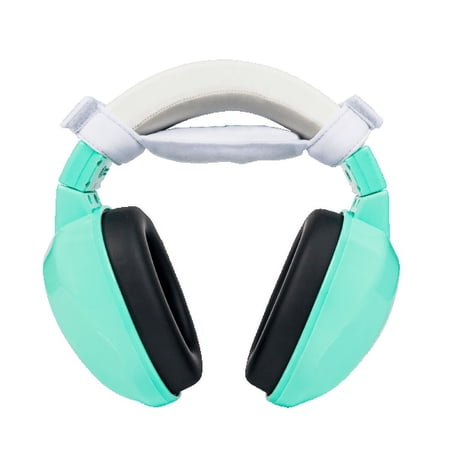 Lucid Audio HearMuffs Baby Hearing Protection (Over-The-Ear Sound Protection Ear Muffs Infant/Toddler/Child) (Spa Green), One Size