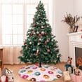 thumbnail image 7 of Sikiie Colorful Donuts 30-48 inches {designName} Print Christmas Tree Skirt Snowman Xmas Tree Skirt with Edge Christmas Decorations for Holiday Party36", 7 of 7