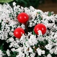 thumbnail image 7 of Cheers.US Artificial Christmas Wreath Flocked with Mixed Decorations Christmas Wreath Decorations with Pine Balls, Wreath Hanger for Front Door | Xmas Door Wreath, 7 of 7