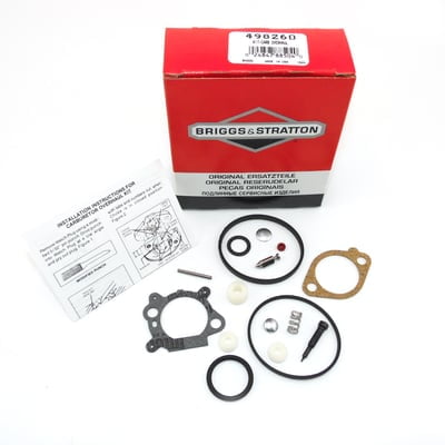 Briggs Stratton Oem Parts - OEM 498260 Briggs & Stratton Carburetor Kit