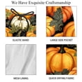thumbnail image 4 of luoweisi Men's Beach Shorts Quick Dry Swim Trunks with Mesh Lining Thanksgiving Pumpkin 2XL, 4 of 5