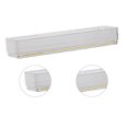 thumbnail image 2 of Estante de baño de aluminio sin taladros, resistente, organizador de pared para dormitorio, cocina, transparente, tipo simple, 2 of 12