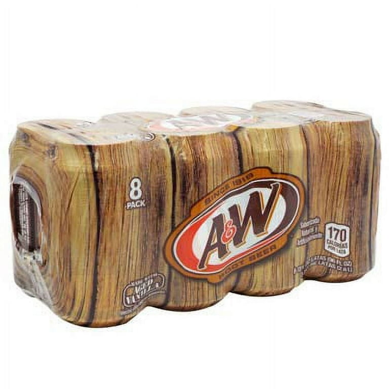 A&W Root Beer 8pk, 12oz Cans, Not Contain Any Alcohol - Walmart.com