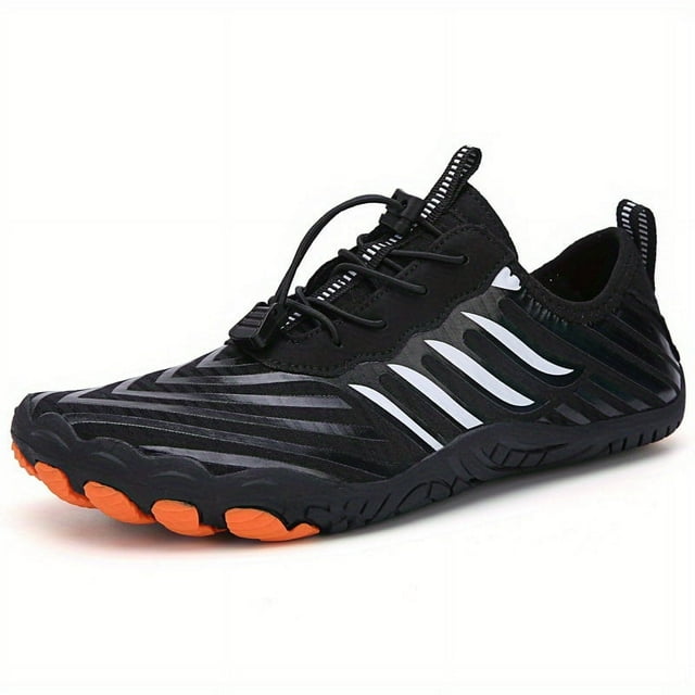 Chaussures Pieds Nus à Séchage Rapide pour Hommes : Antidérapantes, Résistantes à l'Usure et Parfaites pour l'Entraînement, la Marche, le Gym, la Randonnée et la Course Chaussures de Randonnée à Cinq Orteils Chaussures pour Hommes Garçons