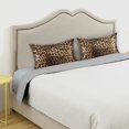 thumbnail image 5 of JSTEL Leopard Print Cheetah Satin Pillowcase Standard Size Pillow Cases Envelope Closure Bed Pillow Cover, 20 x 26 inch, 5 of 9