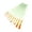 Mint Green, variant on 10 Pack Paint Brushes, Assorted Sizes, Wooden Handle, Back to Schòòl Art Class Kit -LAILLSH