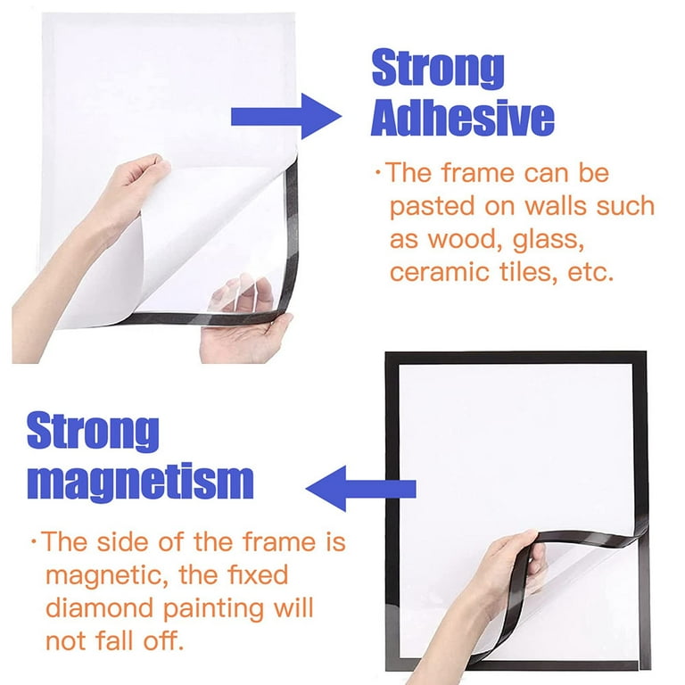 Magnetic Diamond Art Photo Frames 12x16 Inch Diamond-Painting