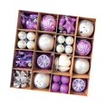thumbnail image 2 of Juego de 64 Piezas de Adornos Navideños, Adornos para El de Navidad, Artículos para Fiestas, Manualidades, Decoración de Mesa DIY, Brillantes Ad Estilo C, 2 of 8